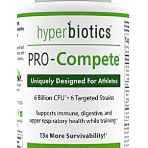 Hyperbiotics PRO-Compete 30 Comprimidos de Liberação Prolongada - Suporte Imunológico e Digestivo