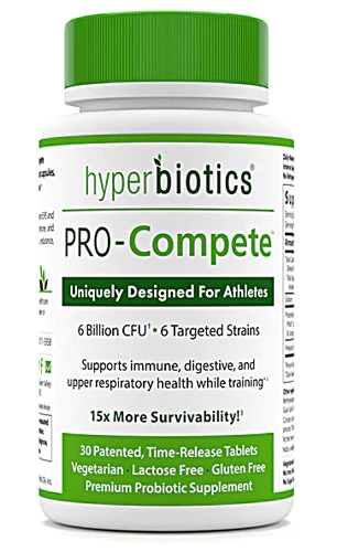 Hyperbiotics PRO-Compete 30 Comprimidos de Liberação Prolongada - Suporte Imunológico e Digestivo
