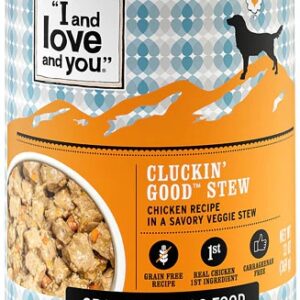 I and Love and You Cluckin Good Stew Chicken Morsels -- 13 oz Each / Pack of 12