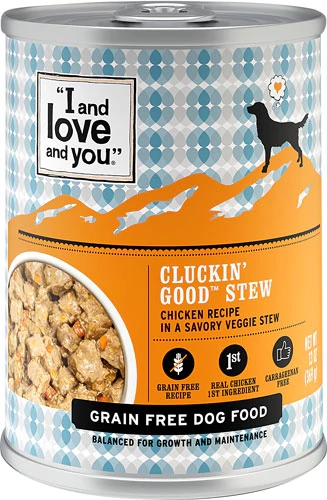 I and Love and You Cluckin Good Stew Chicken Morsels -- 13 oz Each / Pack of 12