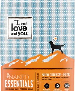 Ração I and Love and You Naked Essentials Patos e Frango 5kg para Cães Adultos