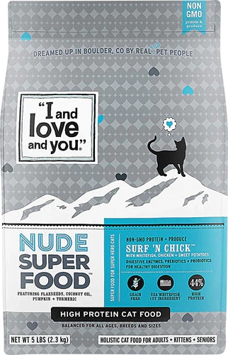 Ração I and Love and You Surf 'N Chick para Cães - Peixe Branco, Frango e Batata Doce - 2.27kg