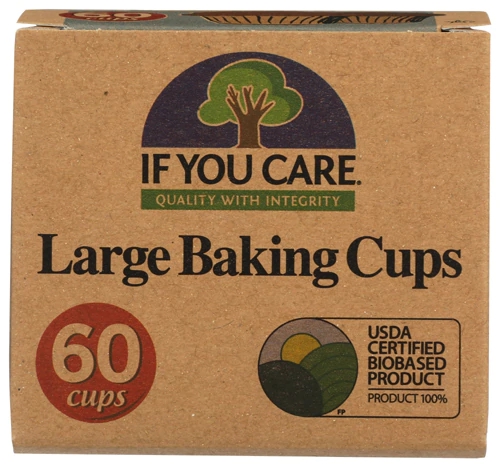Forminhas de Papel para Bolo If You Care Grandes - 60 Unidades