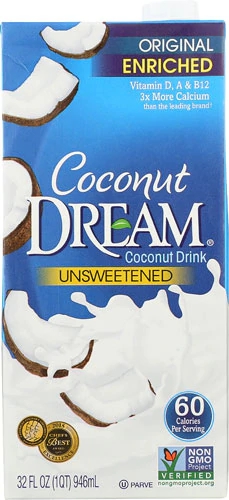Leite de Coco Imagine Foods Coconut Dream Sem Açúcar Original 946ml - Alternativa Vegetal Cremosa
