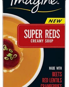 Imagine Foods Sopa Cremosa Orgânica Super Reds - 946ml - Aliada da sua Saúde