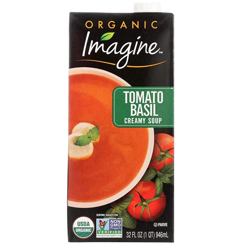 Imagine Foods Organic Creamy Soup Tomato Basil -- 32 fl oz