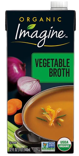 Caldo de Legumes Orgânico Imagine Foods - 946ml - Baixo Sódio