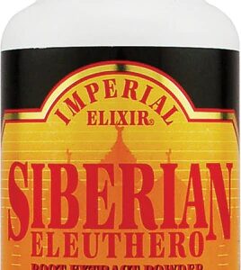 Imperial Elixir Siberian Eleuthero Root Extract Powder - 500mg - 100 Cápsulas