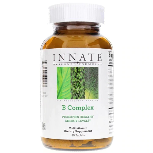 Innate Response Formulas B Complex - 90 Tablets: Energia e Vitalidade Diária