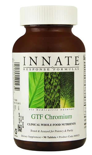 Innate Response Formulas GTF Chromium - 90 Tablets: Suporte ao Metabolismo e Bem-Estar