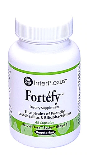 InterPlexus Fortefy 45 Cápsulas - Saúde Intestinal com Probióticos