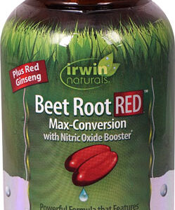 Irwin Naturals Beet Root RED™ - 60 Cápsulas Líquidas - Suplemento de Beterraba e Vitaminas