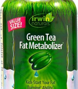 Irwin Naturals Green Tea Fat Metabolizer® - 150 Cápsulas Gelatinosas Líquidas