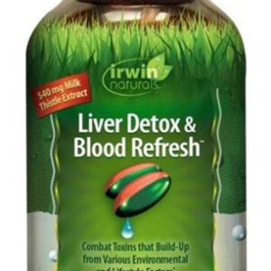 Irwin Naturals Liver Detox & Blood Refresh™ -- 60 Liquid Softgels