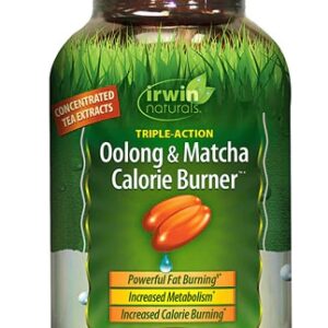 Irwin Naturals Oolong and Matcha Tea™ -- 63 Liquid Softgels
