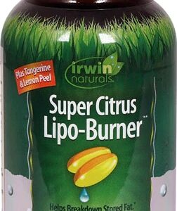 Irwin Naturals Super Citrus Lipo-Burner 60 Cápsulas Gelatinosas - Potente Queimador de Gordura