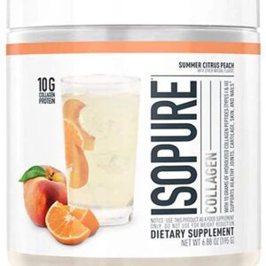 Comprar isopure collagen peptides protein powder summer citrus peach -- 6. 88 oz preço no brasil collagen suplementos em oferta types 1 & 3 vitamins & supplements suplemento importado loja 27 online promoção -
