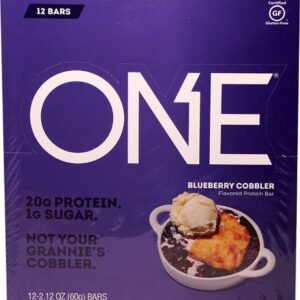 Comprar iss research ohyeah! ® one protein bar blueberry cobbler -- 12 bars preço no brasil sports & fitness sports bars suplementos em oferta suplemento importado loja 43 online promoção -