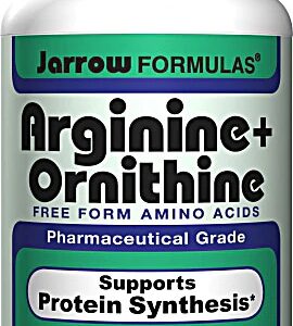 Jarrow Formulas Arginina e Ornitina - 750 mg - 100 Comprimidos - Suporte ao Desempenho e Bem-Estar