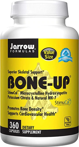 Jarrow Formulas Bone Up® Superior Calcium Formula - 360 Cápsulas para Ossos Fortes