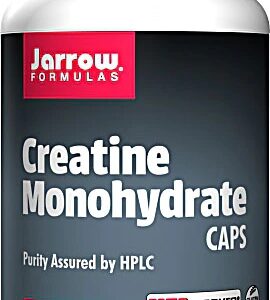 Jarrow Formulas Creatina Monohidratada 800mg - 120 Cápsulas para Performance e Energia