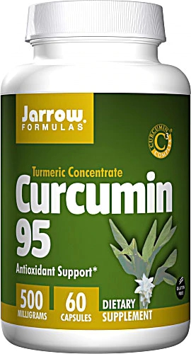 Jarrow Formulas Curcumin 95 - 500mg - 60 Cápsulas - Curcumina Alta Potência
