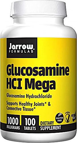 Jarrow Formulas Glucosamina HCl Mega 1000 - 100 Comprimidos Easy-Solv