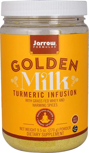 Jarrow Formulas Golden Milk Turmeric Infusion with Grass Fed Whey and Warming Spices -- 9.5 oz
