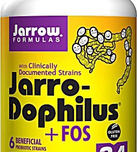 Jarro-Dophilus® plus FOS Jarrow Formulas Probiótico 100 Cápsulas - 3.4 Bilhões de UFC