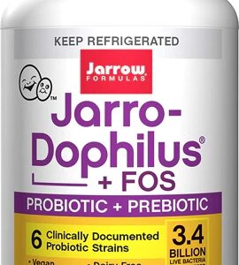 Comprar jarrow formulas jarro-dophilus® plus fos -- 3. 4 billion - 300 veggie caps preço no brasil acidophilus probiotics suplementos em oferta vitamins & supplements suplemento importado loja 243 online promoção -