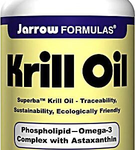 Jarrow Formulas Krill Oil 1200mg - 30 Cápsulas Gelatinosas: Saúde Cardíaca e Bem-Estar