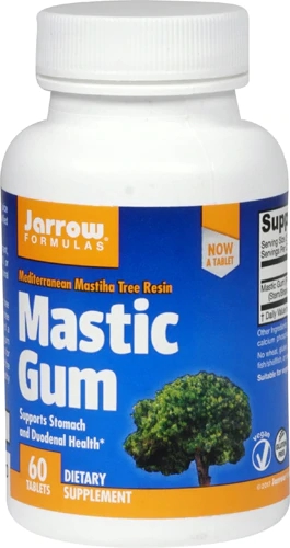 Jarrow Formulas Mastic Gum Suplemento 60 Tablets - Saúde Digestiva