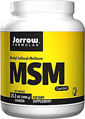 Jarrow Formulas MSM em Pó - 1kg (2.2 lbs) - Enxofre Metilsulfonilmetano para Saúde e Bem-Estar
