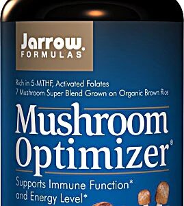 Jarrow Formulas Mushroom Optimizer 90 Cápsulas - Suporte Imunológico e Bem-Estar