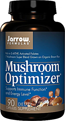 Jarrow Formulas Mushroom Optimizer 90 Cápsulas - Suporte Imunológico e Bem-Estar