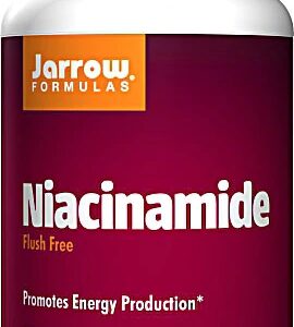 Jarrow Formulas Niacinamida Flush Free - 100 Cápsulas - Suporte ao Bem-Estar