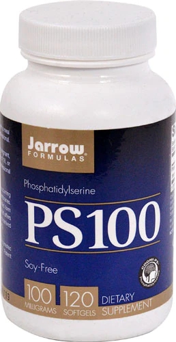 Jarrow Formulas PS 100 Fosfatidilserina - 100mg - 120 Cápsulas Softgel