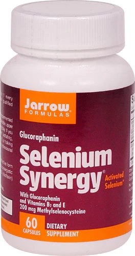 Jarrow Formulas Selenium Synergy - 60 Cápsulas - Antioxidante e Imunidade