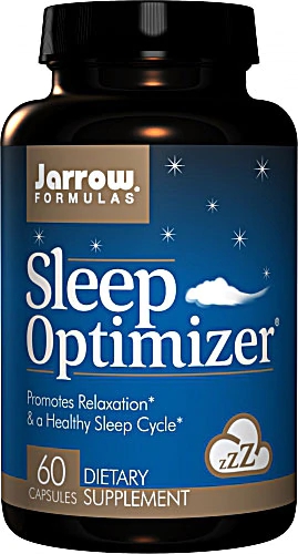 Jarrow Formulas Sleep Optimizer 60 Cápsulas - Sua Noite de Sono Reparador