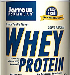 Whey Protein Jarrow Formulas French Vanilla Isolado 907g - Pura Energia e Recuperação Muscular