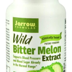 Jarrow Formulas Melão Amargo Selvagem - 60 Cápsulas - Controle Glicêmico Natural