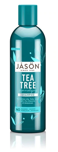 Shampoo Jason Tea Tree Tratamento Normalizante 517ml - Controle Oleosidade e Saúde do Couro Cabeludo
