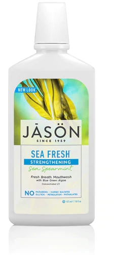 Jason Sea Fresh® Fresh Breath & Strengthening Mouthwash Sea Spearmint -- 16 fl oz
