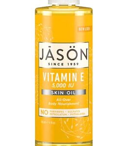 Óleo de Vitamina E Jason 5000 UI - 118ml para Pele Radiante