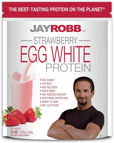 Jay Robb Egg White Protein Morango - 340g