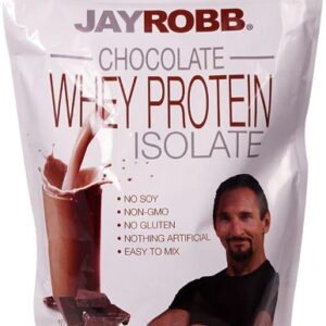 Jay Robb Whey Protein Isolado Chocolate - 680g | Pura Proteína para Seus Músculos