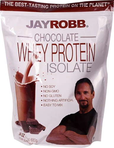 Jay Robb Whey Protein Isolado Chocolate - 680g | Pura Proteína para Seus Músculos