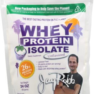 Jay Robb Whey Protein Isolate Sem Sabor 680g - Pureza e Ganho Muscular