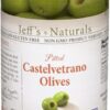Comprar jeff's naturals pitted castelvetrano olives -- 5. 5 oz preço no brasil condiments food & beverages olives suplementos em oferta suplemento importado loja 1 online promoção -