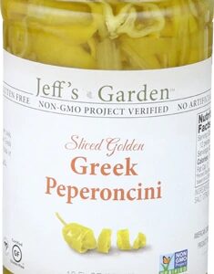 Comprar jeff's naturals sliced golden greek peperoncini -- 12 fl oz preço no brasil food & beverages nori suplementos em oferta vegetables suplemento importado loja 41 online promoção -